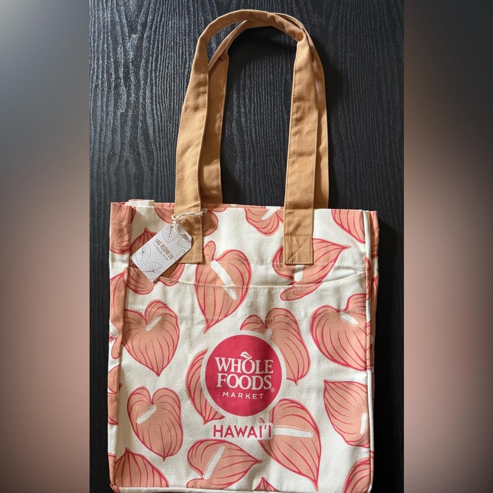 New with tags-
Whole Foods [Hawaii Exclusive] Medium
Eco Tote Bag-Anthurium